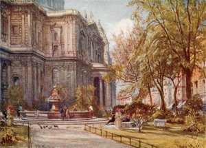 セントポールズチャーチヤード 作： John Fulleylove